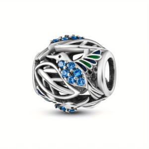 Silver Bird Charm