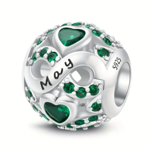 May Birthstone Charm