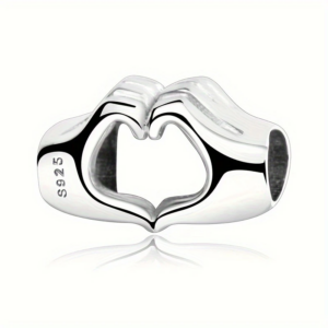 HEART 0004 Hands Heart Charm