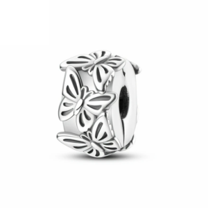 Butterfly Silver Charm